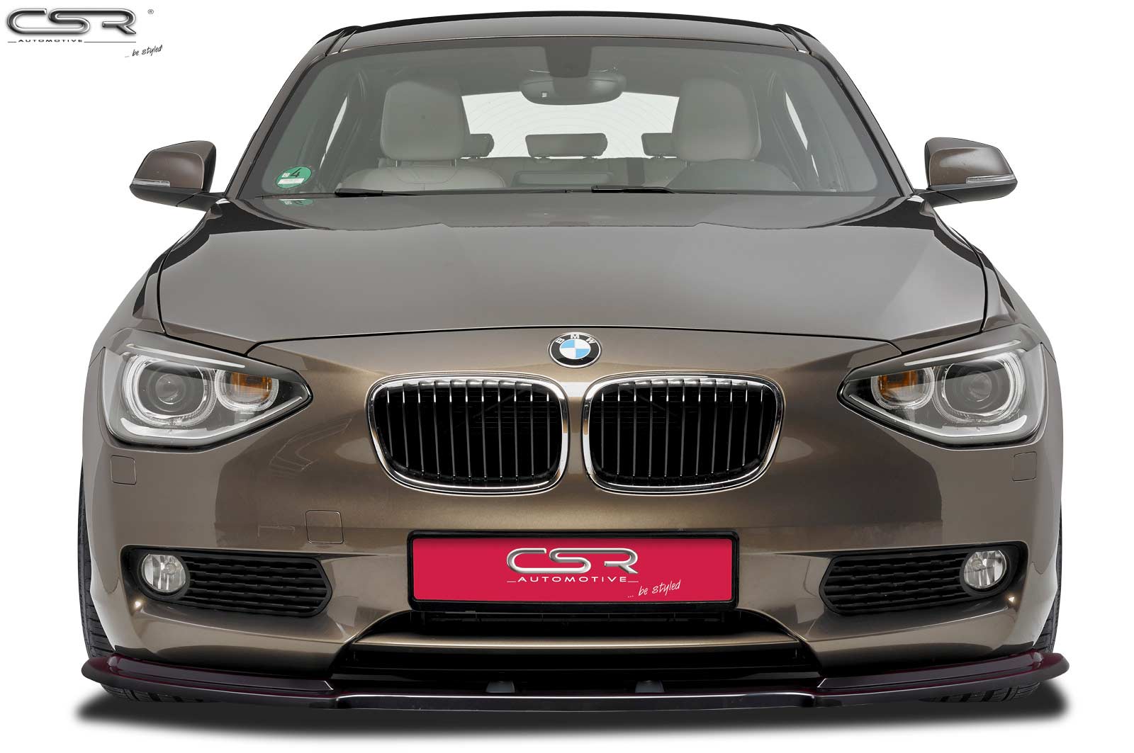 Lame de parechoc avant pour BMW Série 1 F20 / F21 toutes carrosseries (06/2011-03/2015) - Fabriqué en ABS (6 finitions au choix)