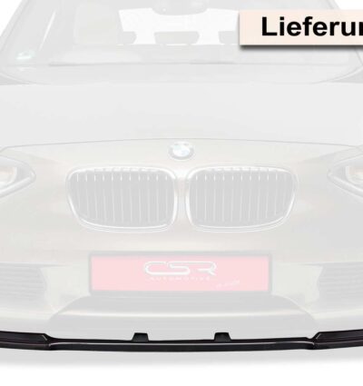 Lame de parechoc avant pour BMW Série 1 F20 / F21 toutes carrosseries (06/2011-03/2015) - Fabriqué en ABS (6 finitions au choix)