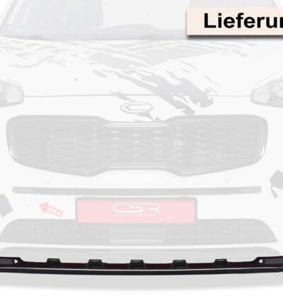 Lame de parechoc avant pour Kia Sportage QL toutes carrosseries (2015-06/2018) - Fabriqué en ABS (6 finitions au choix)