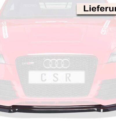 Lame de parechoc avant pour Audi TT RS 8J (2009-2015) - Fabriqué en ABS (6 finitions au choix)
