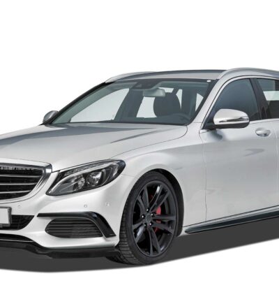 Lame de parechoc avant pour Mercedes-Benz Classe C W205 S205 V205 C205 A205 toutes carrosseries (depuis 02/2014) - Fabriqué en ABS (6 finitions au choix)