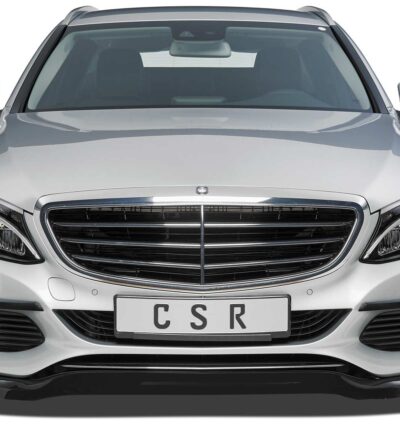 Lame de parechoc avant pour Mercedes-Benz Classe C W205 S205 V205 C205 A205 toutes carrosseries (depuis 02/2014) - Fabriqué en ABS (6 finitions au choix)