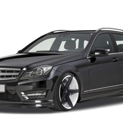 Lame de parechoc avant pour Mercedes-Benz Classe C 204 toutes carrosseries (03/2011-06/2015) - Fabriqué en ABS (6 finitions au choix)