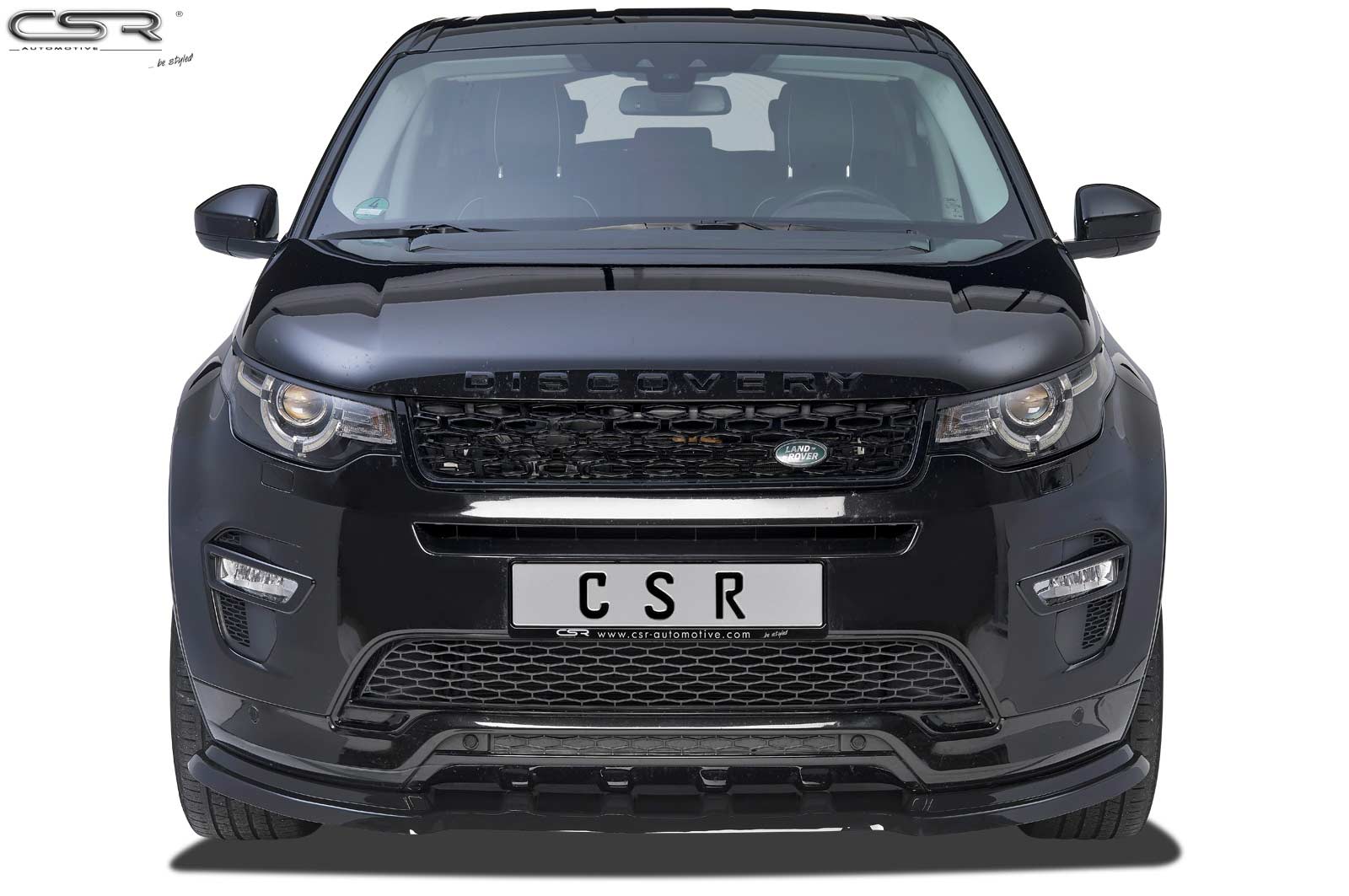 Lame de parechoc avant pour Land Rover Discovery Sport toutes carrosseries (depuis 2015) - Fabriqué en ABS (6 finitions au choix)