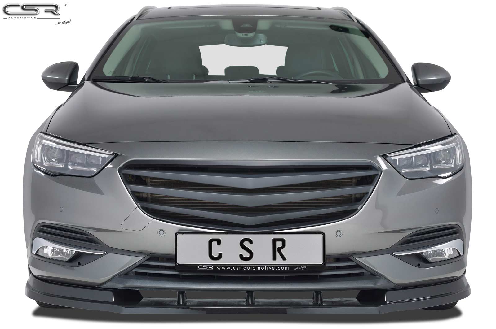 Lame de parechoc avant pour Opel Insignia B finition de base (préfacelift) (2017-2020) - Fabriqué en ABS (6 finitions au choix)