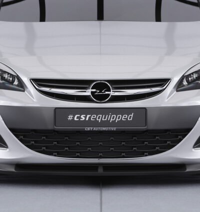 Lame de parechoc avant pour Opel Astra J sauf OPC (9/2012-2015) - Fabriqué en ABS (6 finitions au choix)