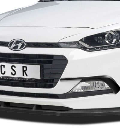 Lame de parechoc avant pour Hyundai I20 GB toutes carrosseries (depuis 2014) - Fabriqué en ABS (6 finitions au choix)