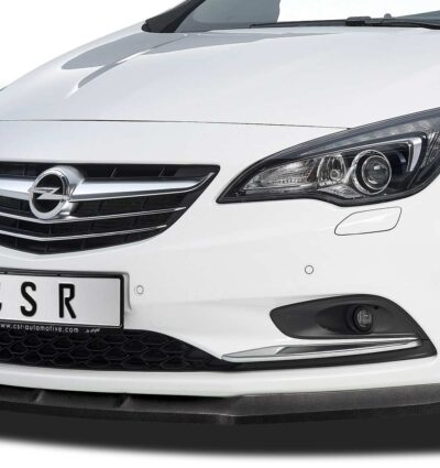 Lame de parechoc avant pour Opel Cascada toutes carrosseries (depuis 2013) - Fabriqué en ABS (6 finitions au choix)