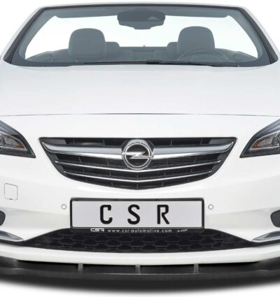 Lame de parechoc avant pour Opel Cascada toutes carrosseries (depuis 2013) - Fabriqué en ABS (6 finitions au choix)