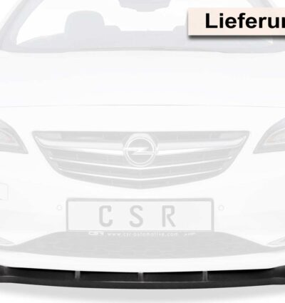 Lame de parechoc avant pour Opel Cascada toutes carrosseries (depuis 2013) - Fabriqué en ABS (6 finitions au choix)
