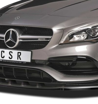 Lame de parechoc avant pour Mercedes-Benz CLA 45 AMG C117 X117 toutes carrosseries (depuis 09/2015) - Fabriqué en ABS (6 finitions au choix)