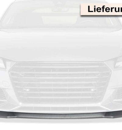 Lame de parechoc avant pour Audi TTS FV / 8S (depuis 2014) - Fabriqué en ABS (6 finitions au choix)