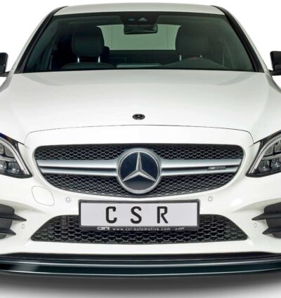 Lame de parechoc avant pour Mercedes-Benz Classe C C43 AMG 205 facelift (depuis 04/2018) - Fabriqué en ABS (6 finitions au choix)