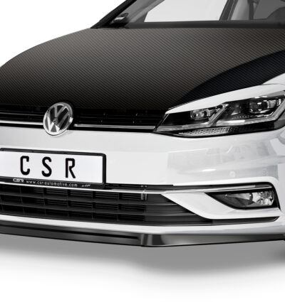 Lame de parechoc avant pour VW Golf 7 facelift (depuis 2017) - Fabriqué en ABS (6 finitions au choix)
