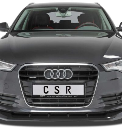 Lame de parechoc avant pour Audi A6 C7 4G préfacelift (04/2011-09/2014) - Fabriqué en ABS (6 finitions au choix)