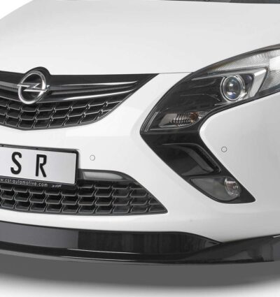 Lame de parechoc avant pour Opel Zafira C Tourer 3. Generation toutes carrosseries (2011-06/2016) - Fabriqué en ABS (6 finitions au choix)