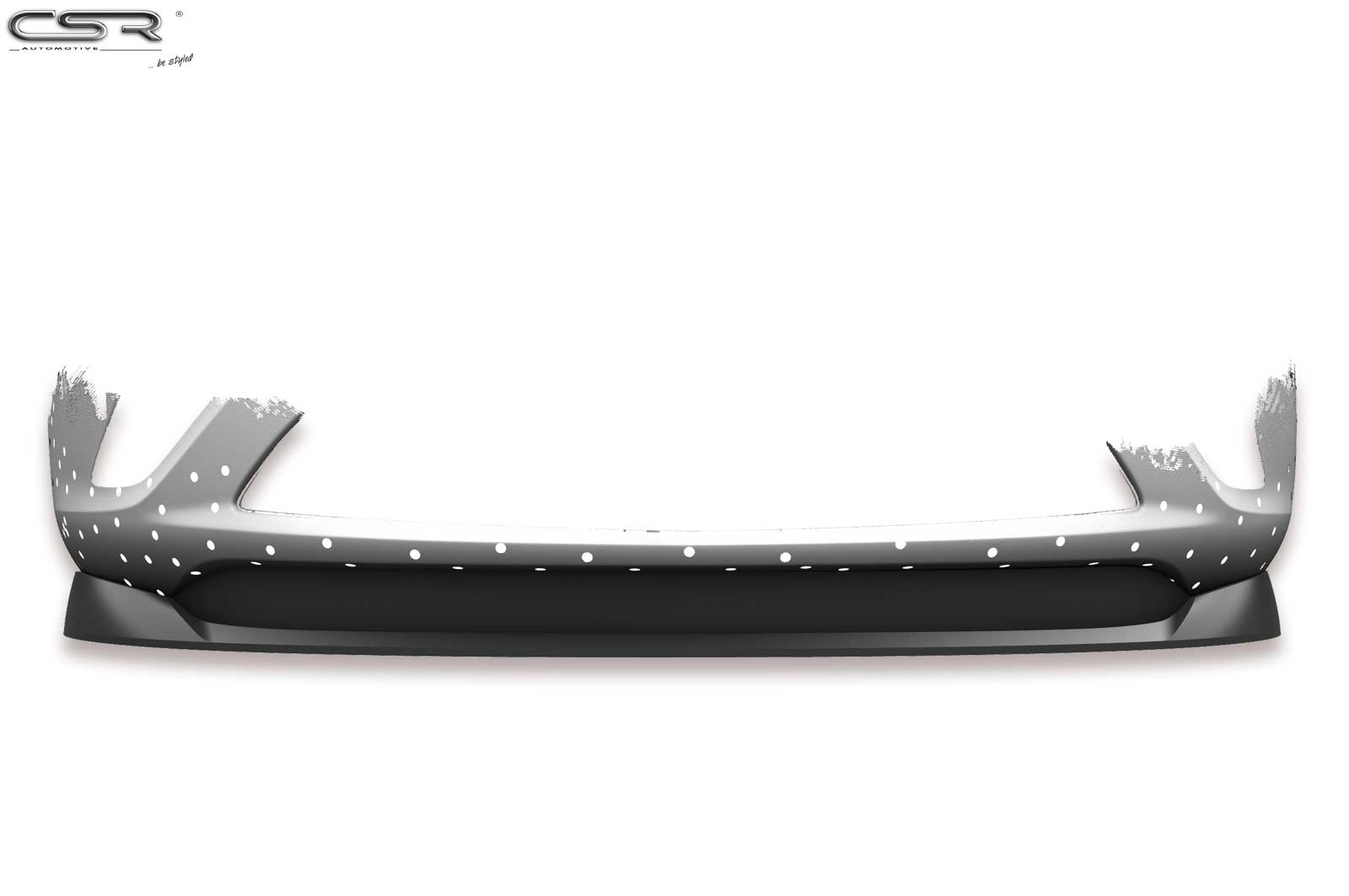 Lame de parechoc avant pour Opel Zafira C Tourer 3. Generation toutes carrosseries (2011-06/2016) - Fabriqué en ABS (6 finitions au choix)