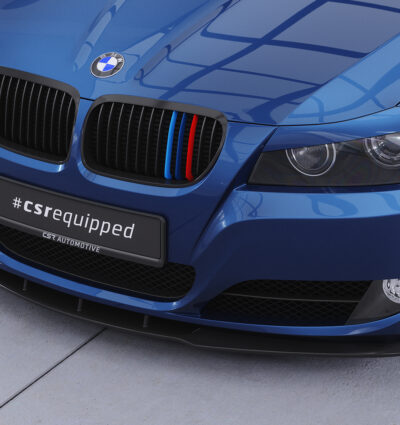 Lame de parechoc avant pour BMW Série 3 E90 LCI / E91 LCI berline / break (2008-2012) - Fabriqué en ABS (6 finitions au choix)