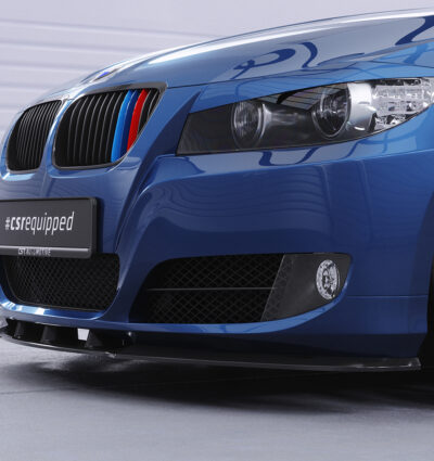 Lame de parechoc avant pour BMW Série 3 E90 LCI / E91 LCI berline / break (2008-2012) - Fabriqué en ABS (6 finitions au choix)