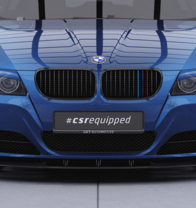 Lame de parechoc avant pour BMW Série 3 E90 LCI / E91 LCI berline / break (2008-2012) - Fabriqué en ABS (6 finitions au choix)