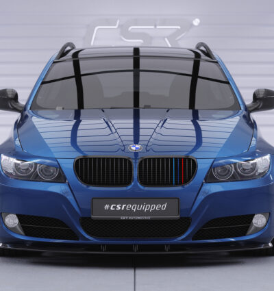 Lame de parechoc avant pour BMW Série 3 E90 LCI / E91 LCI berline / break (2008-2012) - Fabriqué en ABS (6 finitions au choix)