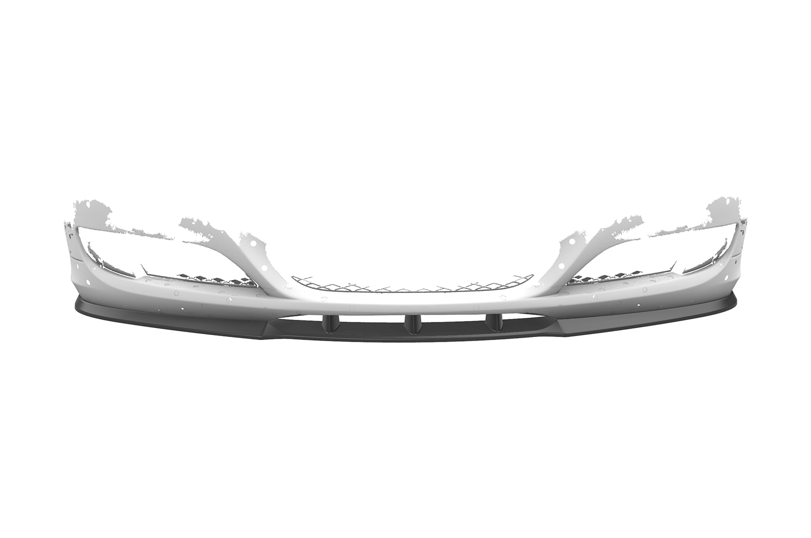 Lame de parechoc avant pour BMW Série 3 E90 LCI / E91 LCI berline / break (2008-2012) - Fabriqué en ABS (6 finitions au choix)