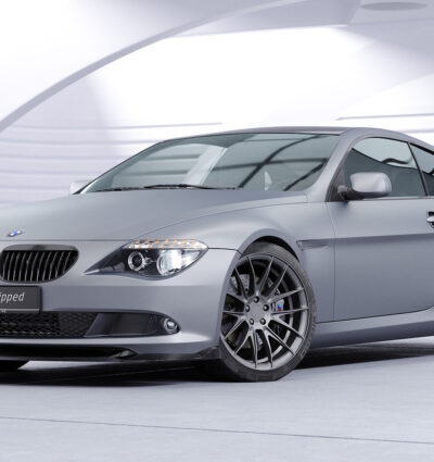 Lame de parechoc avant pour BMW Série 6 E63 / E64 facelift (2007-2010) - Fabriqué en ABS (6 finitions au choix)