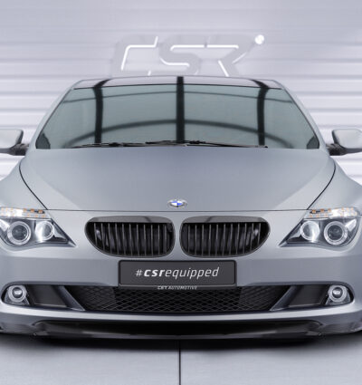 Lame de parechoc avant pour BMW Série 6 E63 / E64 facelift (2007-2010) - Fabriqué en ABS (6 finitions au choix)