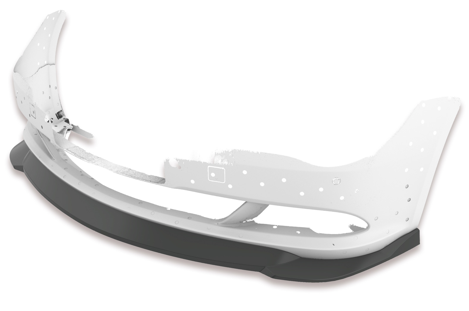 Lame de parechoc avant pour BMW Série 6 E63 / E64 facelift (2007-2010) - Fabriqué en ABS (6 finitions au choix)