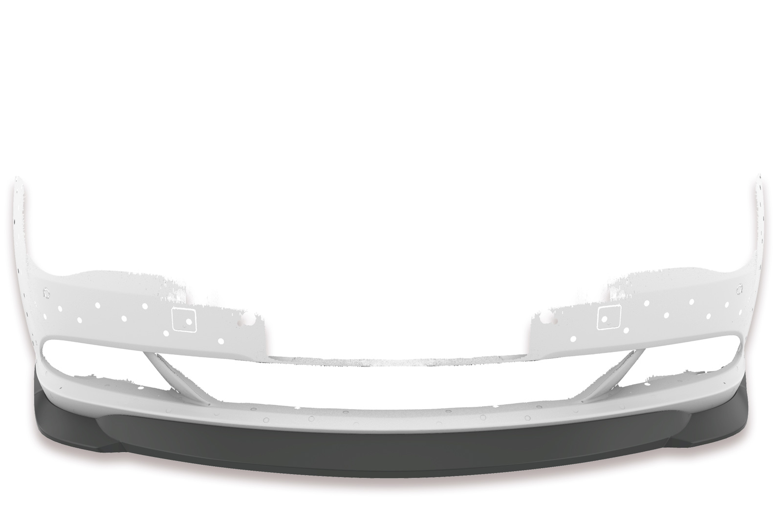 Lame de parechoc avant pour BMW Série 6 E63 / E64 facelift (2007-2010) - Fabriqué en ABS (6 finitions au choix)