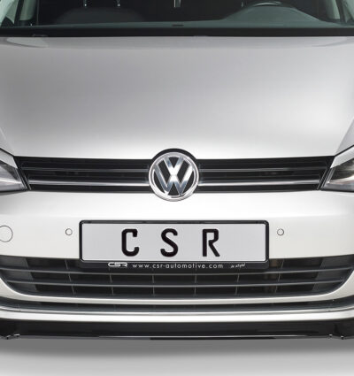 Lame de parechoc avant pour VW Golf 7 préfacelift (08/2012-2017) - Fabriqué en ABS (6 finitions au choix)