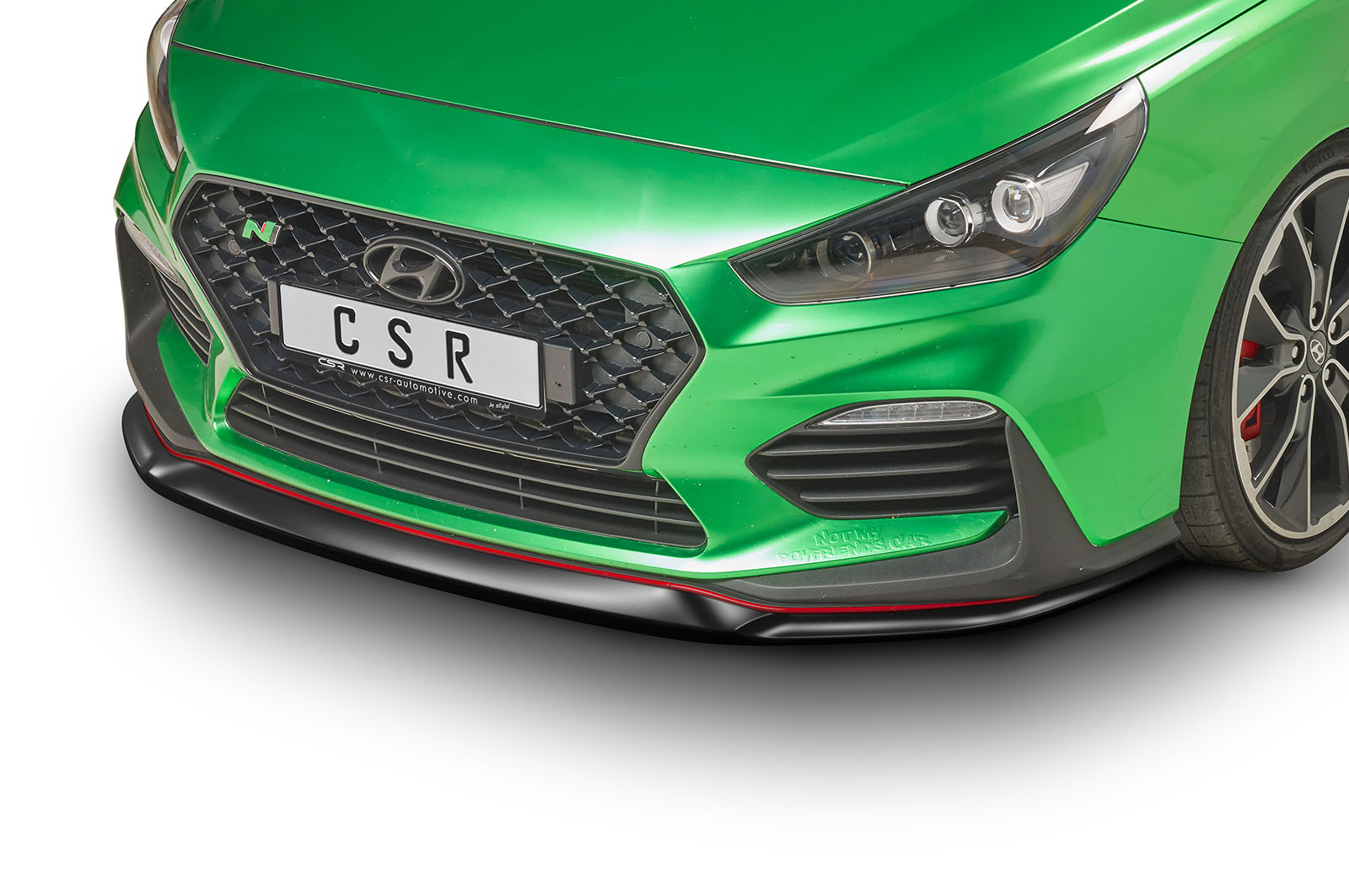 Lame de parechoc avant pour Hyundai I30 (PD) N / N-Line (2017-08/2020) - Fabriqué en ABS (6 finitions au choix)