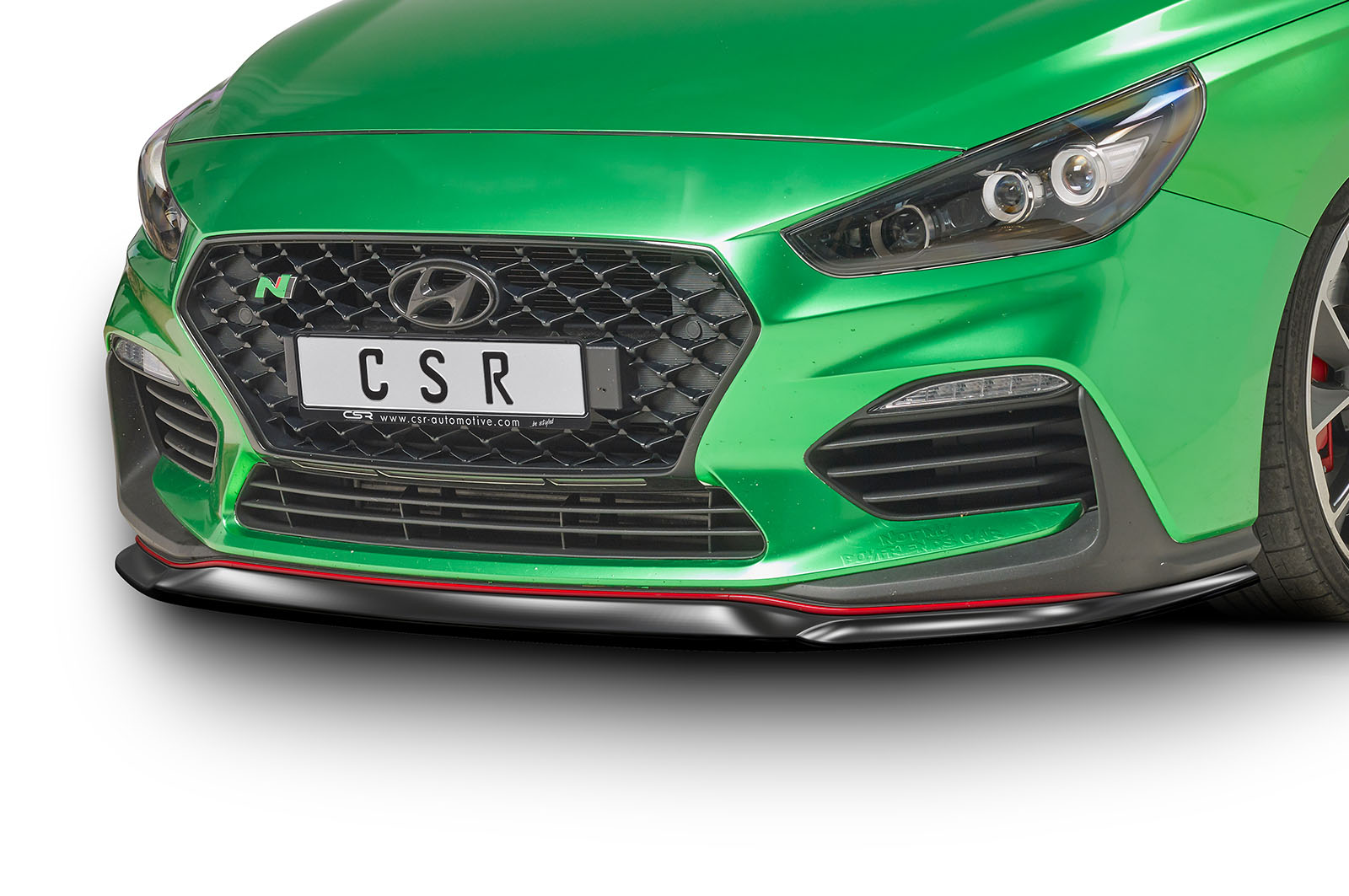 Lame de parechoc avant pour Hyundai I30 (PD) N / N-Line (2017-08/2020) - Fabriqué en ABS (6 finitions au choix)