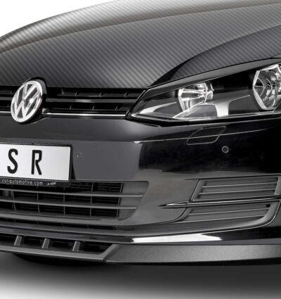 Lame de parechoc avant pour VW Golf 7 préfacelift (08/2012-2017) - Fabriqué en ABS (6 finitions au choix)