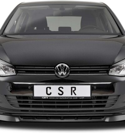 Lame de parechoc avant pour VW Golf 7 préfacelift (08/2012-2017) - Fabriqué en ABS (6 finitions au choix)
