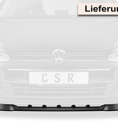 Lame de parechoc avant pour VW Golf 7 préfacelift (08/2012-2017) - Fabriqué en ABS (6 finitions au choix)