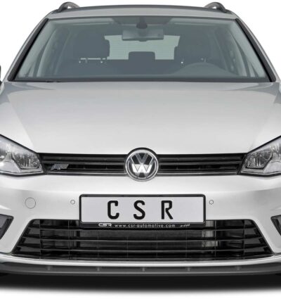 Lame de parechoc avant pour VW Golf 7 uniquement R-Line (depuis 08/2012) - Fabriqué en ABS (6 finitions au choix)