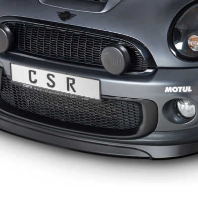 Lame de parechoc avant pour Mini R55 / R56 / R57 / R58 / R59 / R60 / R61  (2006-2016) - Fabriqué en ABS (6 finitions au choix)