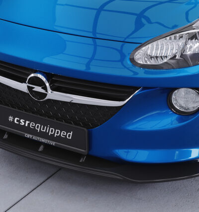 Lame de parechoc avant pour Opel Adam  (11/2012-05/2019) - Fabriqué en ABS (6 finitions au choix)