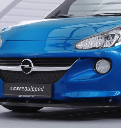 Lame de parechoc avant pour Opel Adam (11/2012-05/2019) - Fabriqué en ABS (6 finitions au choix)