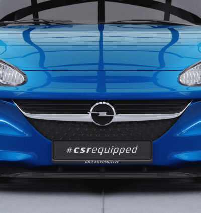 Lame de parechoc avant pour Opel Adam (11/2012-05/2019) - Fabriqué en ABS (6 finitions au choix)