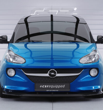Lame de parechoc avant pour Opel Adam (11/2012-05/2019) - Fabriqué en ABS (6 finitions au choix)