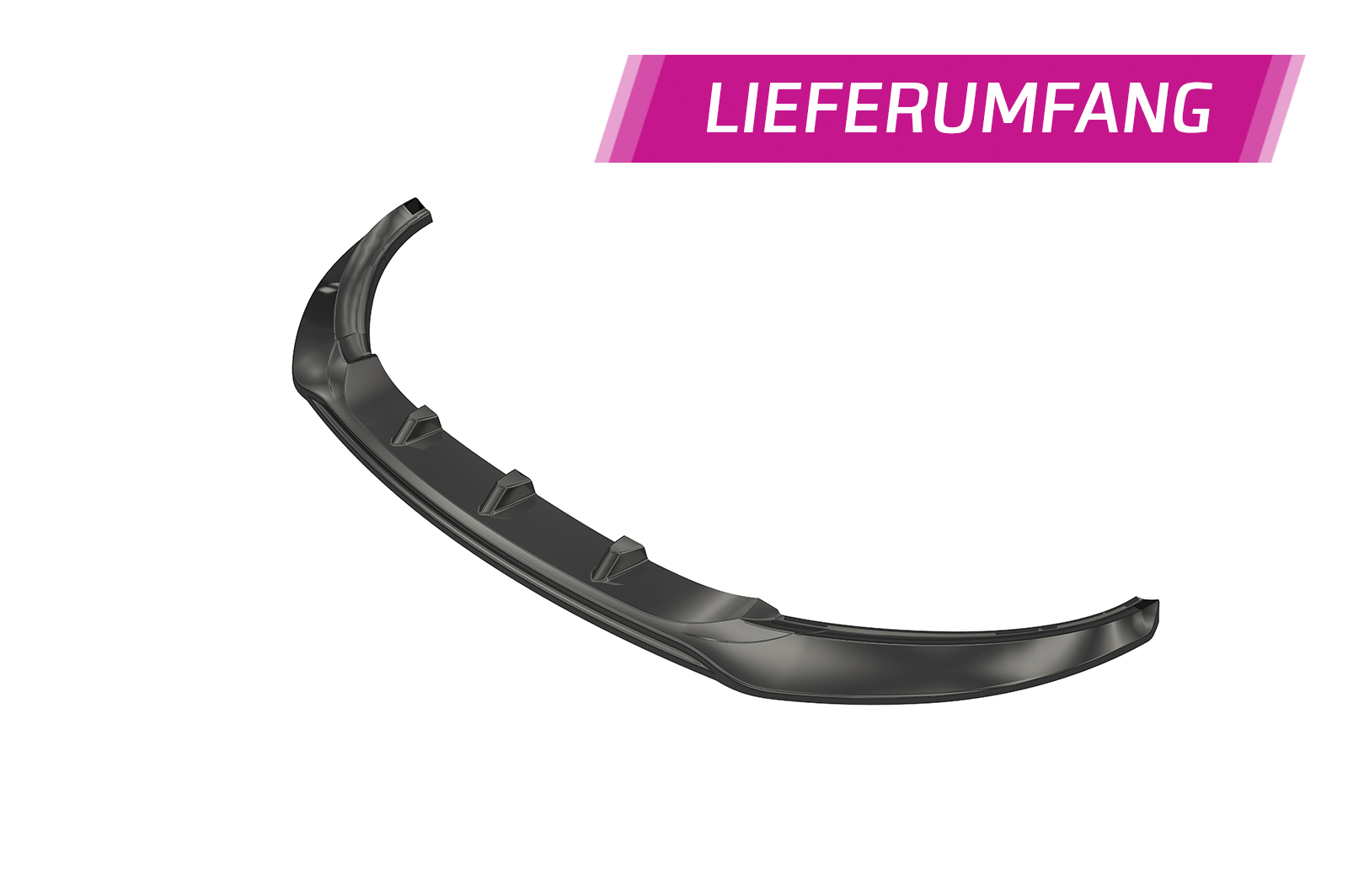 Lame de parechoc avant pour Opel Adam (11/2012-05/2019) - Fabriqué en ABS (6 finitions au choix)