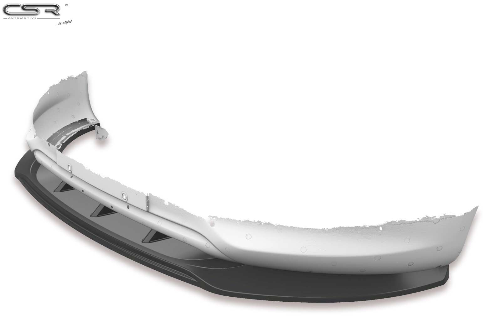 Lame de parechoc avant pour Opel Adam (11/2012-05/2019) - Fabriqué en ABS (6 finitions au choix)