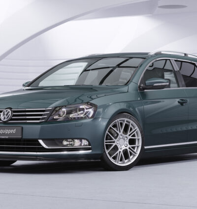 Lame de parechoc avant pour VW Passat B7 (2010-2015) - Fabriqué en ABS (6 finitions au choix)