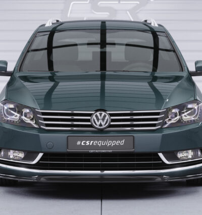 Lame de parechoc avant pour VW Passat B7 (2010-2015) - Fabriqué en ABS (6 finitions au choix)