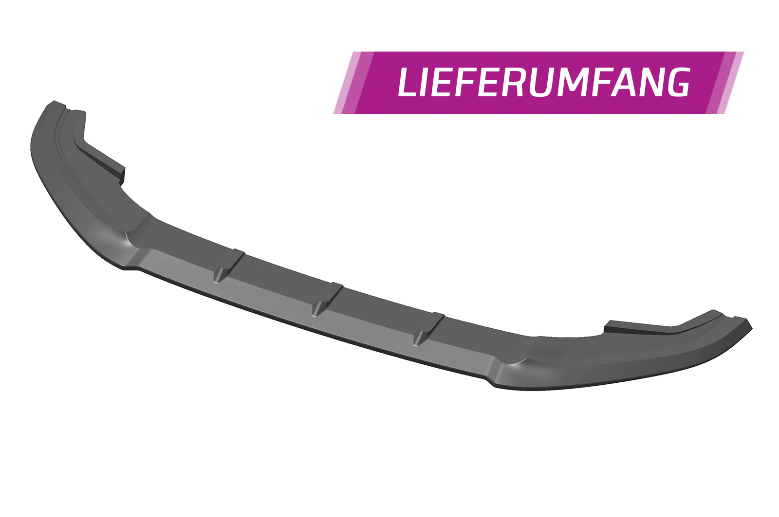 Lame de parechoc avant pour VW Golf 7 GTI / GTD préfacelift (04/2013-2017) - Fabriqué en ABS (6 finitions au choix)