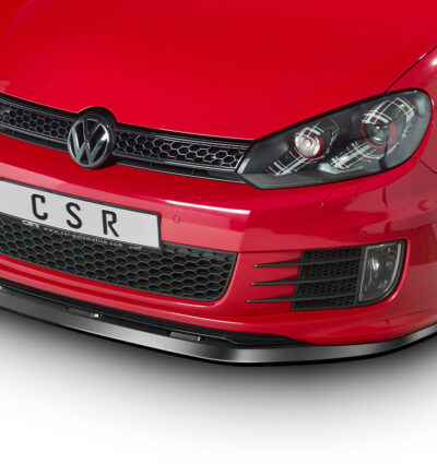 Lame de parechoc avant pour VW Golf VI GTI / GTD (2008-2012) - Fabriqué en ABS (6 finitions au choix)