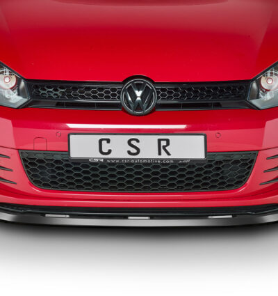 Lame de parechoc avant pour VW Golf VI GTI / GTD (2008-2012) - Fabriqué en ABS (6 finitions au choix)