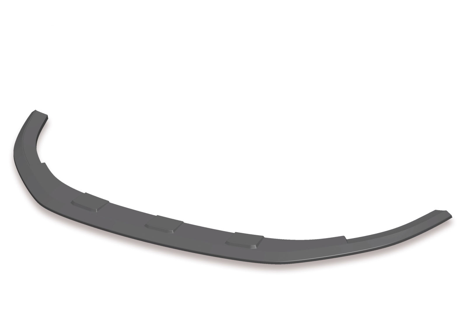 Lame de parechoc avant pour VW Golf VI GTI / GTD (2008-2012) - Fabriqué en ABS (6 finitions au choix)